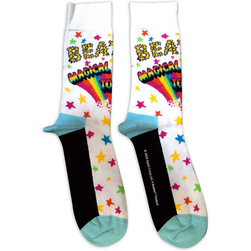 The Beatles - Magical Mystery Tour Enkelsokken - Wit